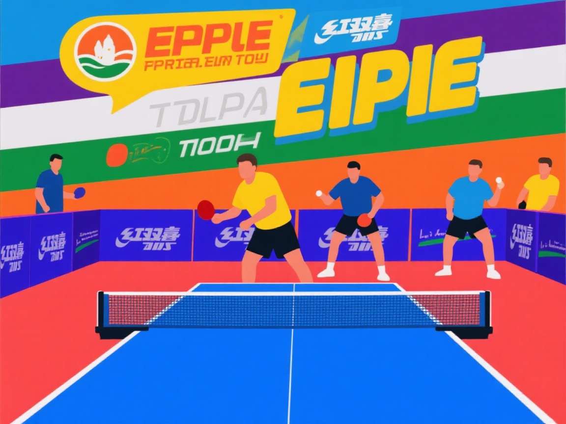 Elite Ping Pong India Tour Gameplay Elite Ping Pong India Tour gameplay showing Indian stadium